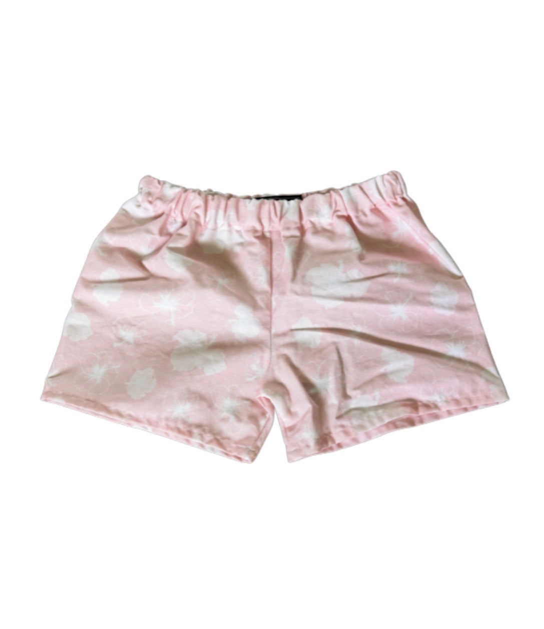 Keiki Shorts - Pink Hibiscus