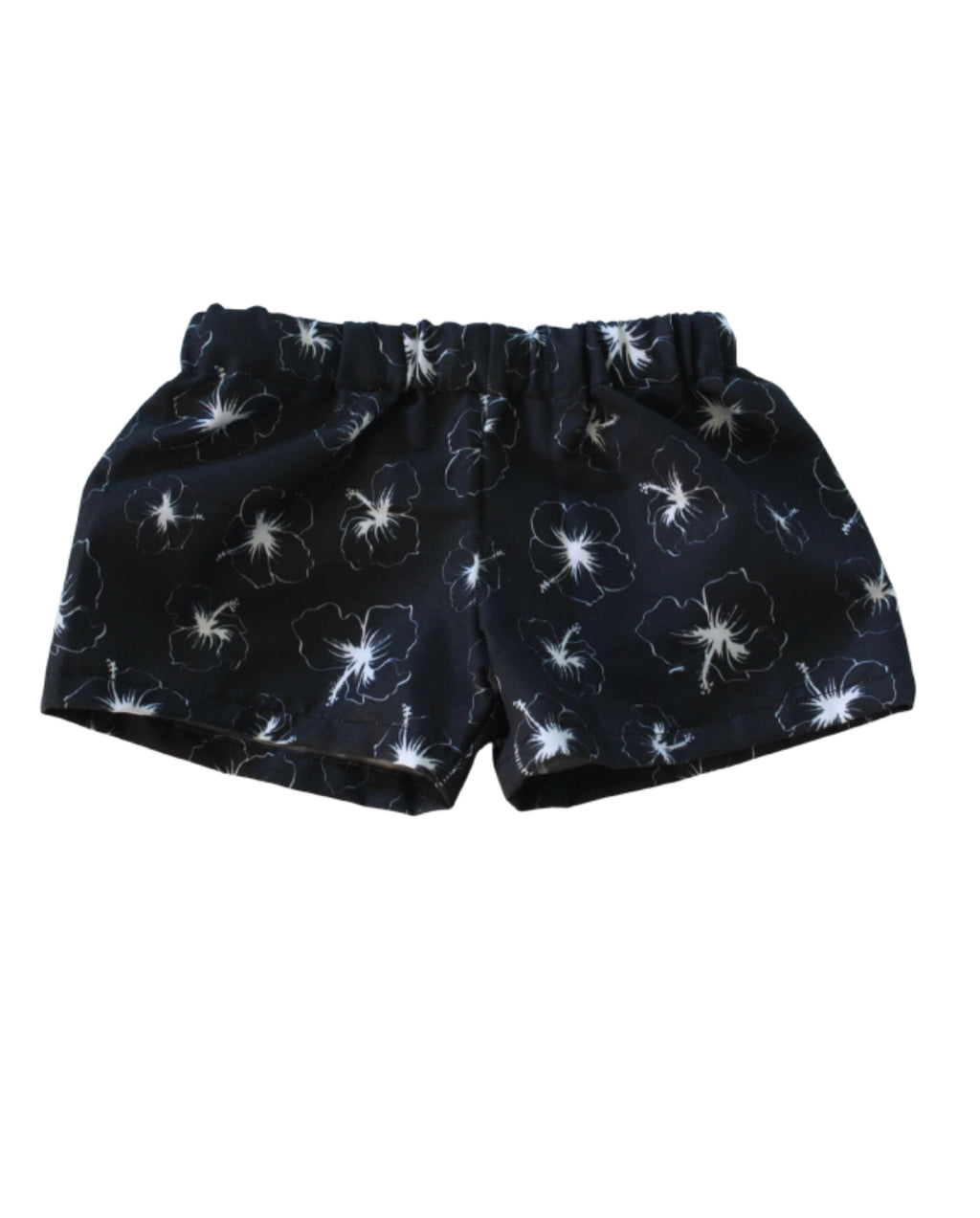 Keiki Shorts - 'Ele Ele Hibiscus